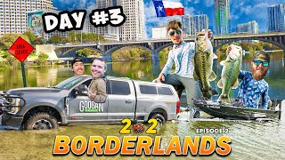 5 DAY 2v2 RACE to the BORDER Fishing CHALLENGE! ( Part 2 )