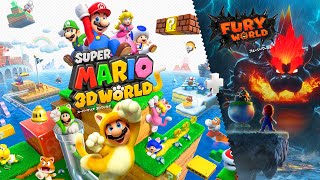 【実況無しVer.】Nintendo Switch スーパーマリオ 3Dワールド ＋ フューリーワールドを2人でプレイ#1