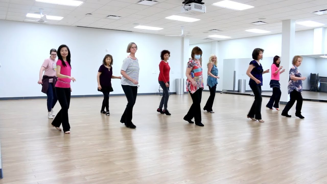 AA   Line Dance Dance  Teach in English  