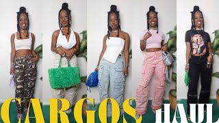 THE BEST CARGO PANTS FOR WOMEN | HOW TO STYLE CARGO PANTS LOOKBOOK | Shanice G