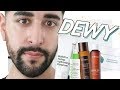 Currently Testing / Using Skincare Products - Dewy Looking Skincare Routine ✖  James Welsh