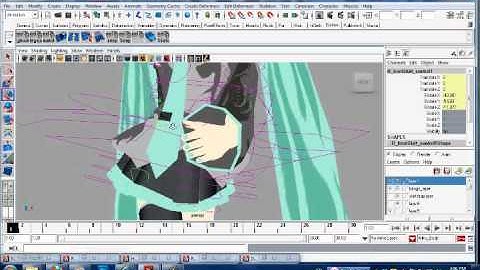 Miku walk cycle tutorial part 5