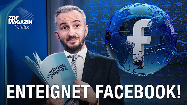 Wie Facebook weltweit Demokratien zerstört | ZDF Magazin Royale
