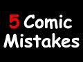 5 Mistakes New Comic Creators Make