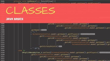Java classes part 1 in English