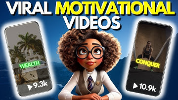 How To Make MONETIZABLE VIRAL Motivational Videos With AI on your PHONE! (Step by step)