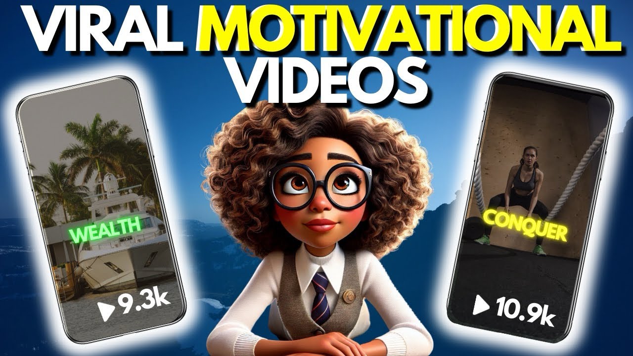 How To Make MONETIZABLE VIRAL Motivational Videos With AI on your PHONE ...