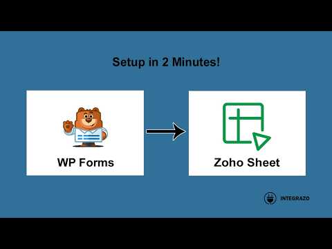 WPForms to Zoho Sheet Integration (Free Plugin) | Integrazo Automator