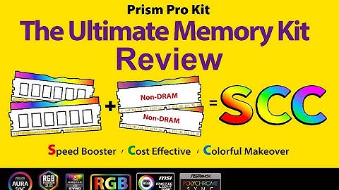 ✅V-color DDR4 3600Mhz PRISM PRO RGB Kit Review