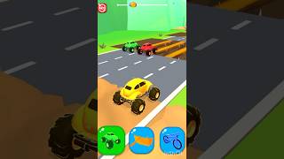 monster hunter truck #shapeshifting racing cartoon game video