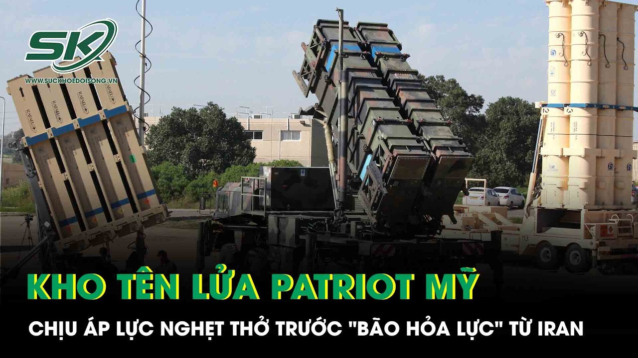 Kho tên lửa Patriot của Mỹ chịu áp lực nghẹt thở trước 