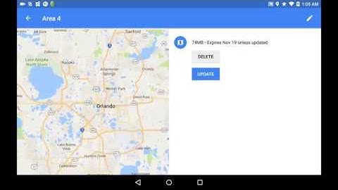 Caching Google Maps on Android for offline use