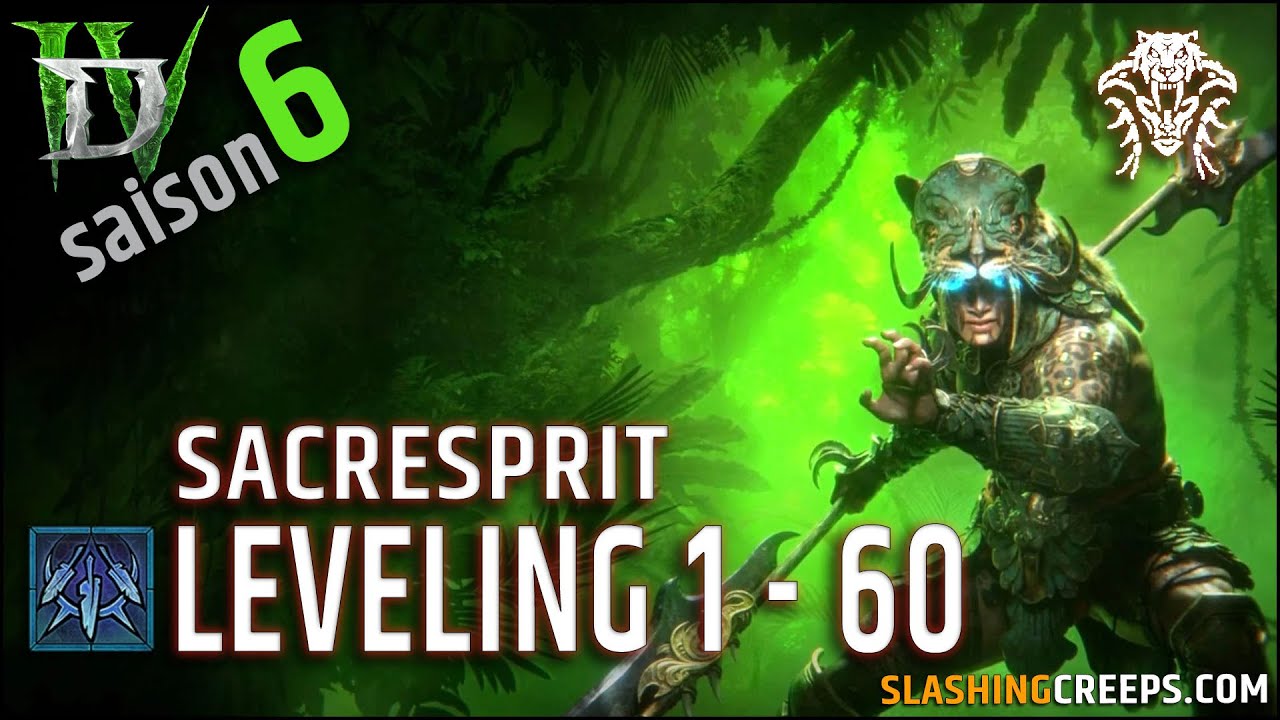 Build leveling Sacresprit Diablo 4 Vessel of Hatred, prenez facilement de l