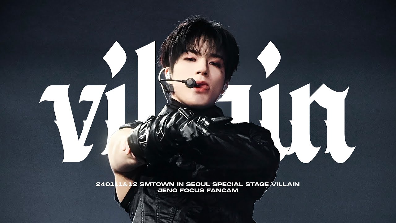 [4K] 250111-0112 “Villain (Feat. JENO of NCT)”멀티캠 제노 직캠 MULTI CAM JENO FOCUS