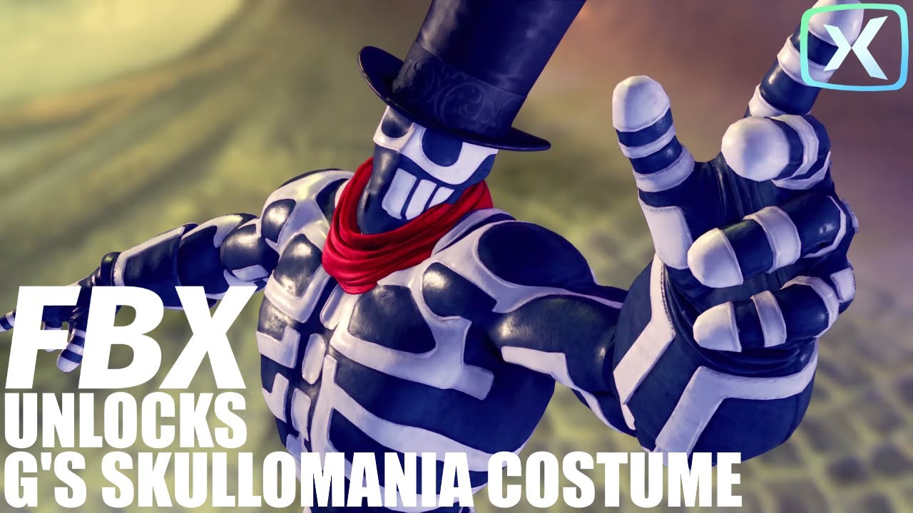 Fbx Unlocks G S Skullomania Costume Street Fighter V Youtube Fbx Unlocks G S Skullomania Costume Street Fighter V Youtube