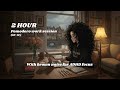 2 Hour Pomodoro | 50 Minute Intervals | with BROWN NOISE for ADHD Focus 🎧🍁🤍🕯️