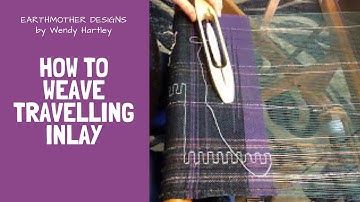 How to weave travelling inlay