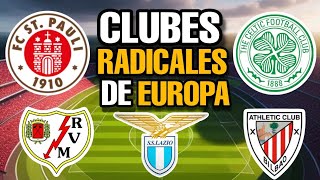 5 CLUBES DE FUTBOL DE EXTREMA DERECHA Y EXTREMA IZQUIERDA MÁS RADICALES DE EUROPA ⚽🇪🇺