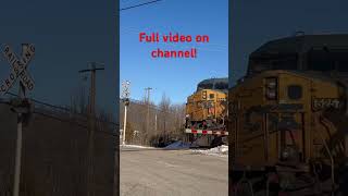 CSX TRAIN! #train #railroad #railfan