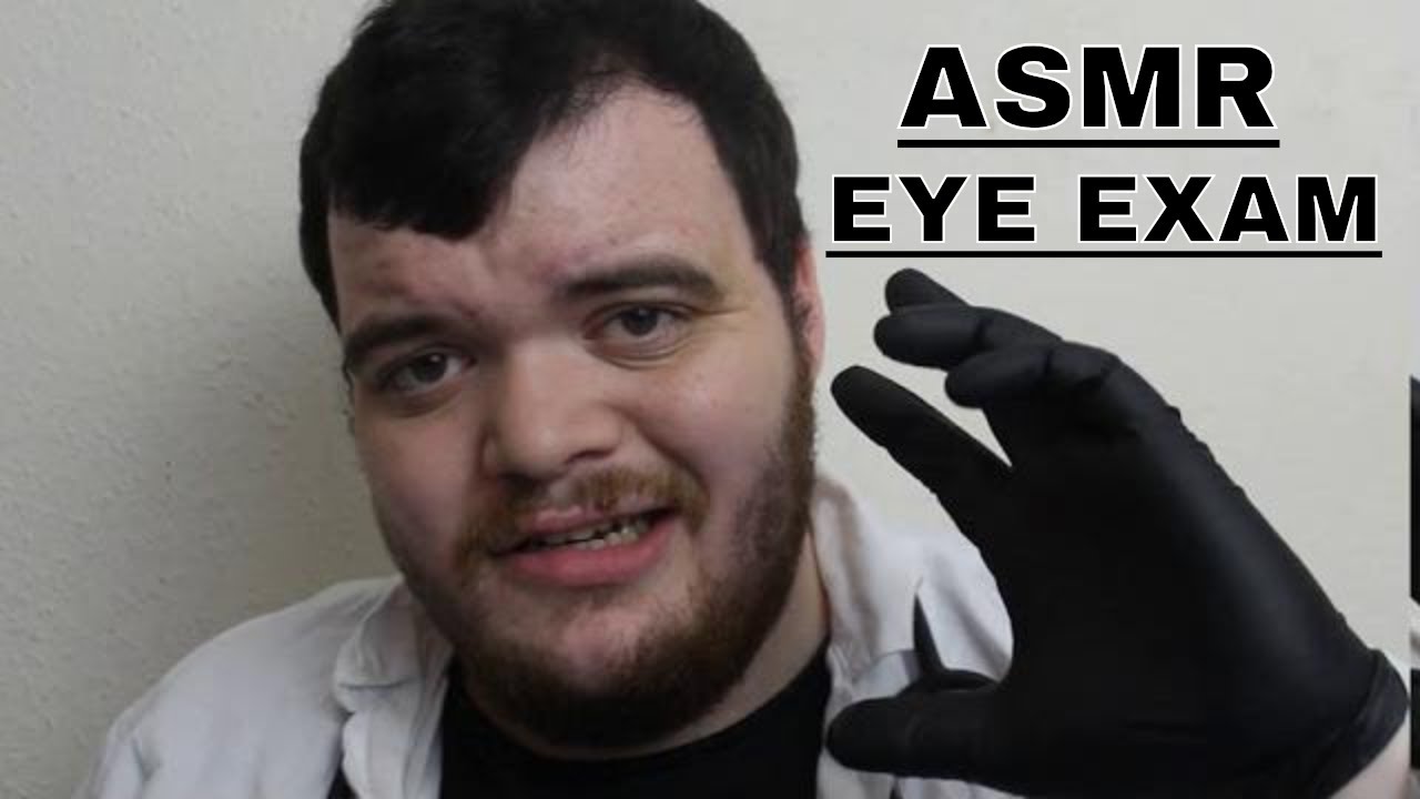 ASMR | EYE EXAM | REQUESTED | MAYBE THERE IS SOMETHING WRONG WITH YOUR EYE.
