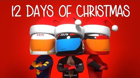 12 Days of Christmas - F1 version | Formula 1 Animated Comedy