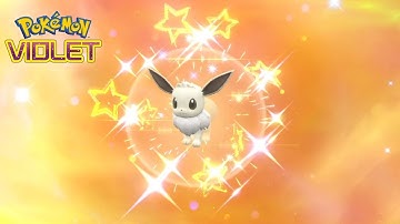 Shiny Eevee in Pokemon Scarlet and Violet! | Masuda Method