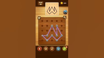 line puzzle string art Acacia level 46