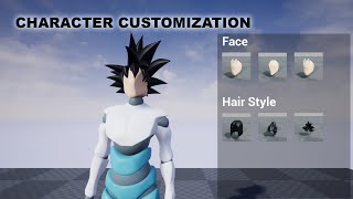 Unreal Modular Character Customization System I