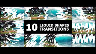 Liquid Shapes Transitions - Cartoon Liquid Scene Changes (Ae, Pr, Dr, FCPX)