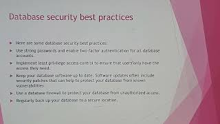 Database Security in DBMS Uncovered Linking to Virtual Data Rooms