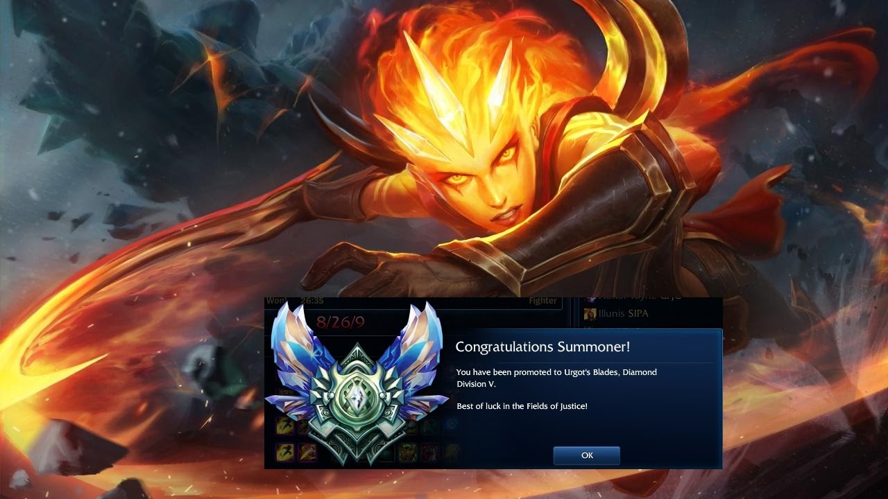 Diana Only Mid/Top 440k Mastery - Patch 6.21 - Diamond 5 Promos