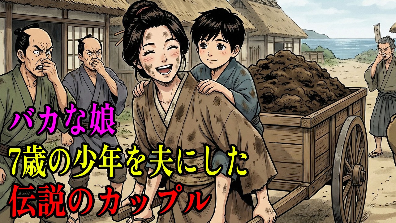 反逆者の刻印を押され流刑になった若様が 土を食べた夜 腰元が“下肥担ぎ”で命を買い戻した｜泣ける話｜感動｜江戸朗読｜昔話｜