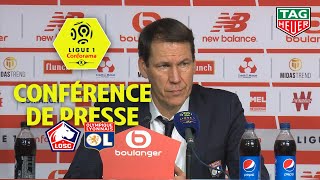 Conférence de presse LOSC - Olympique Lyonnais ( 1-0 )  / 2019-20