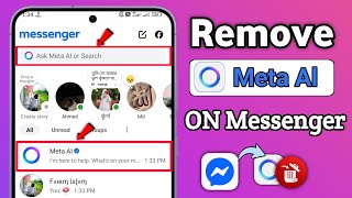 Messenger Ask Meta AI or Search || How To Remove Meta AI on Messenger (2025) screenshot 5