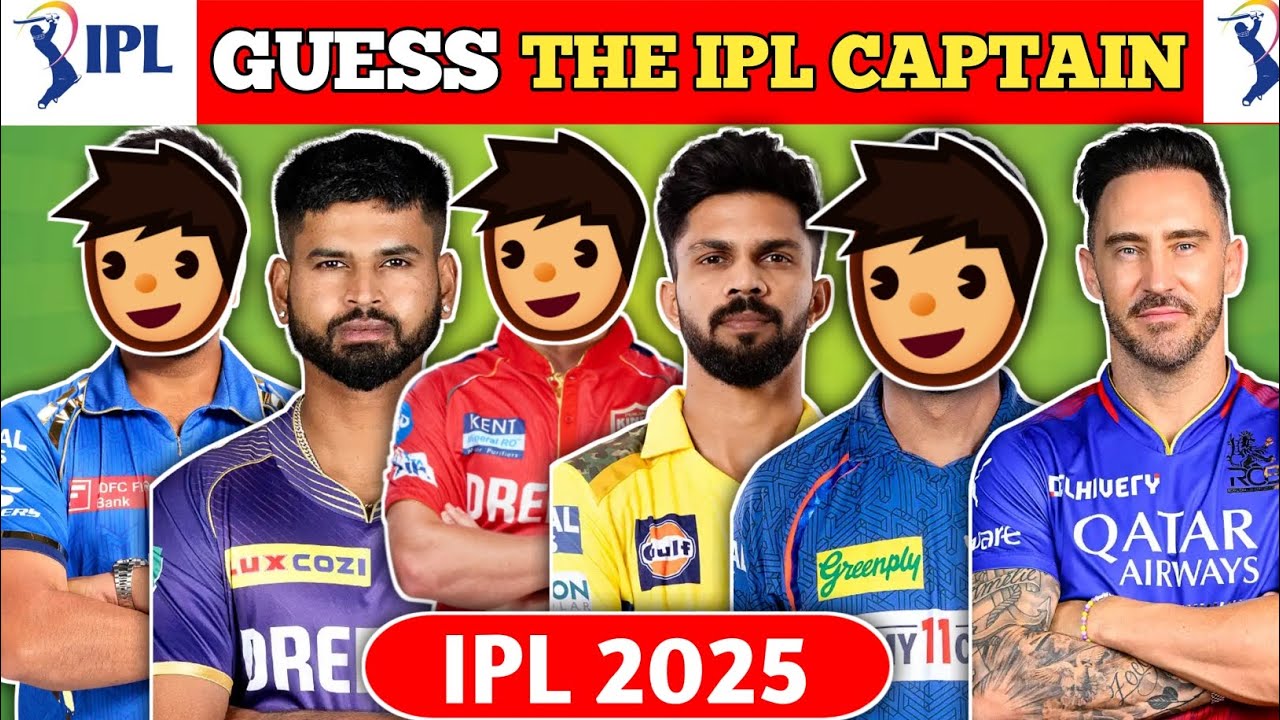 IPL Quiz🏆 | Can you Guess the  Team IPL Captain ❓