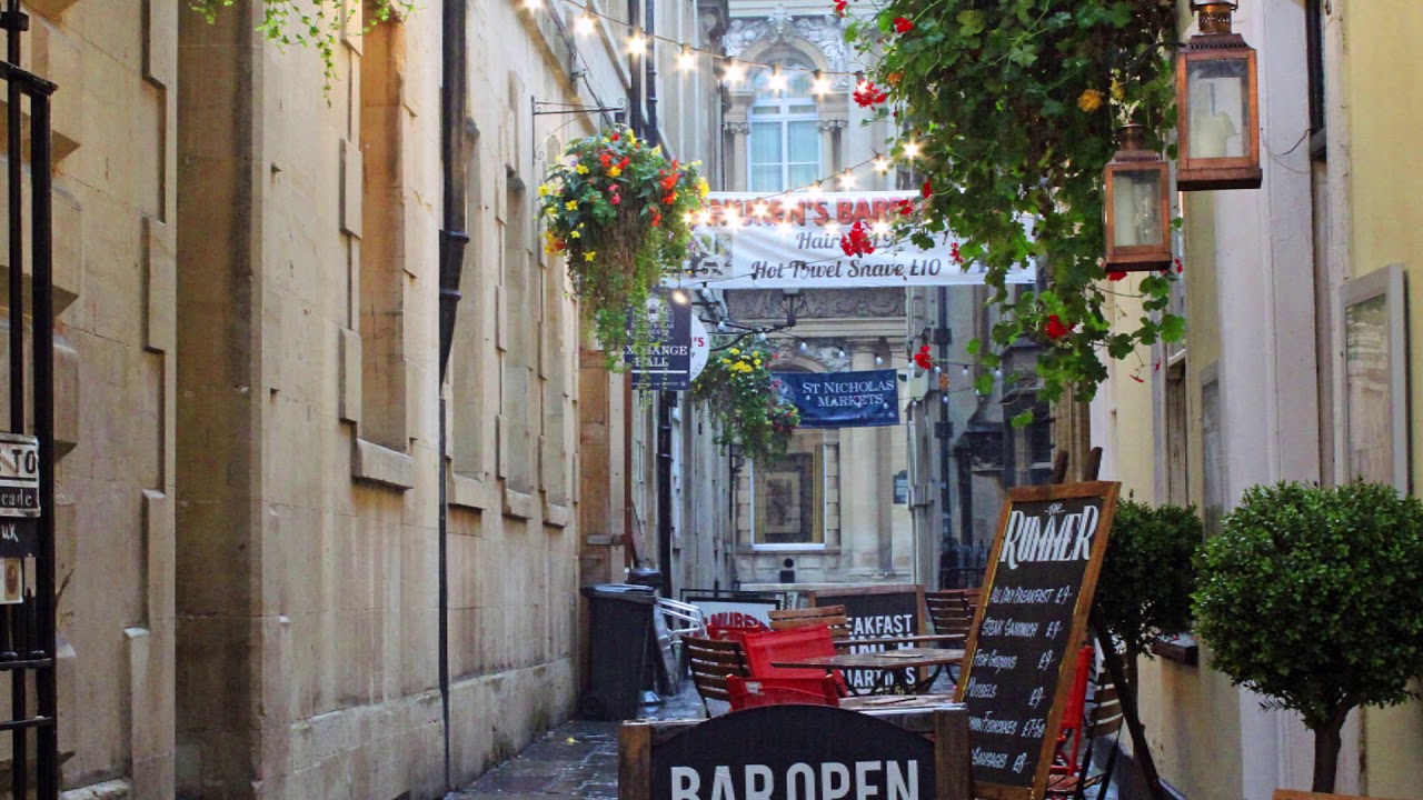 BRISTOL  The Old City - St.Nicholas Market - Floating Harbour