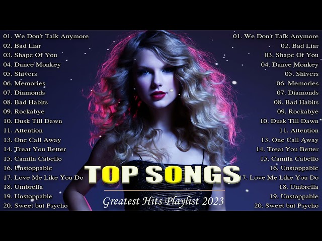 Top Hits 2024 🍀 New Popular Songs 2024 🍀 Best English Songs  Best Pop Music Playlist  on Spotify class=