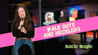 Unhappy Audience | Walk outs and hecklers | Katie Boyle Comedy