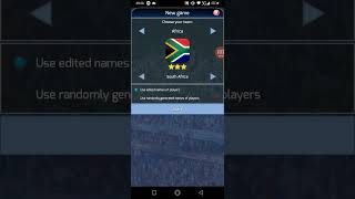 Soccer manager with South Africa? - True Football National Manager (episode 1.) screenshot 4