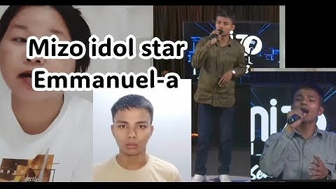Mizo Idol Star Emmanuel Lalremruata🔥