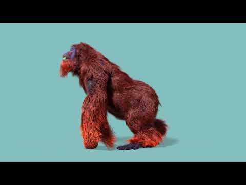 Créature CG : Gigantopithecus