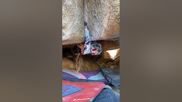 Inquisition V6 in Joshua Tree