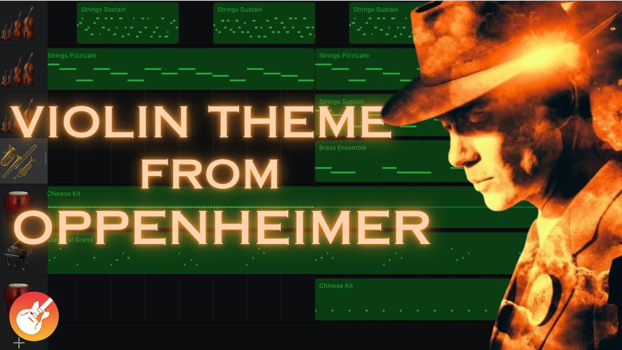 Violin Theme Oppenheimer Music Cover By Tarun GarageBand YouTube