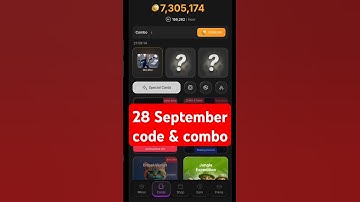 Hashcats Daily Combo stake code 27 & 28 September | Combo Today Card #Hashcats #code #airdrop #combo