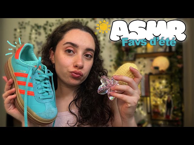 🌙 ASMR FRANÇAIS : MES FAVORIS DE L'ÉTÉ 2025 ☀️