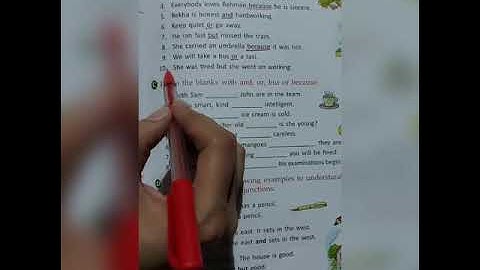 Conjunctions  Class 3 (16/12/2020)