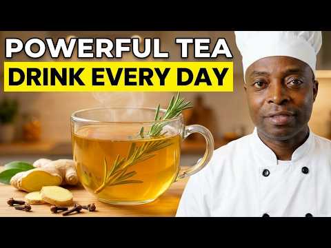 Rosemary & Ginger Tea Before Bed and in the Morning | A Warming Herbal Tea Recipe!