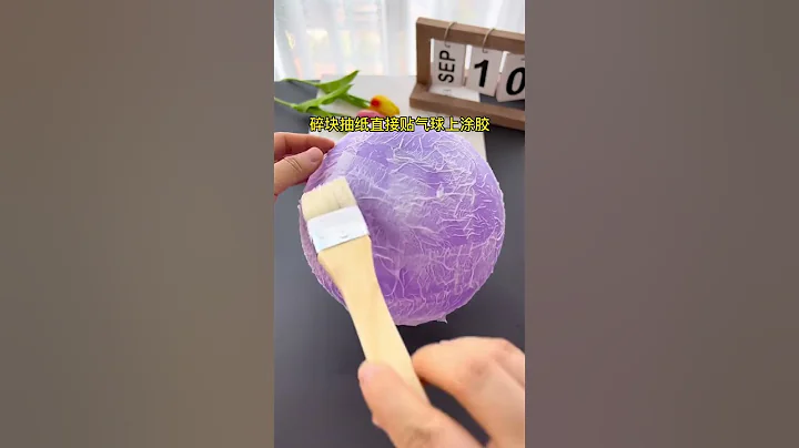 Mid-autumn festival is coming, use balloons and tissues to make beautiful flower lanterns! - DayDayNews