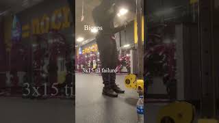 Biceps workout