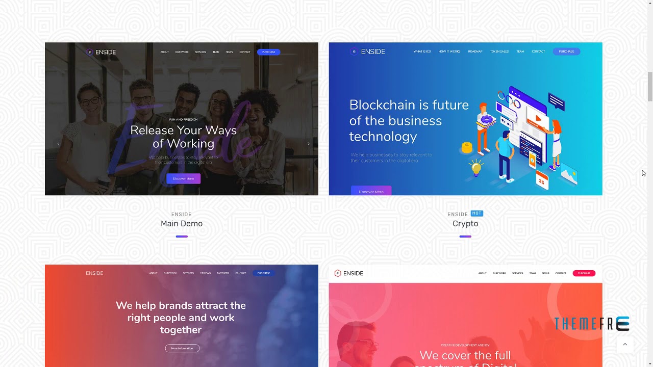 Enside - Multipurpose Onepage WordPress Theme Royce Terance